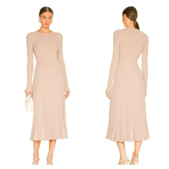 L'academie Gaela Knit Dress Camel